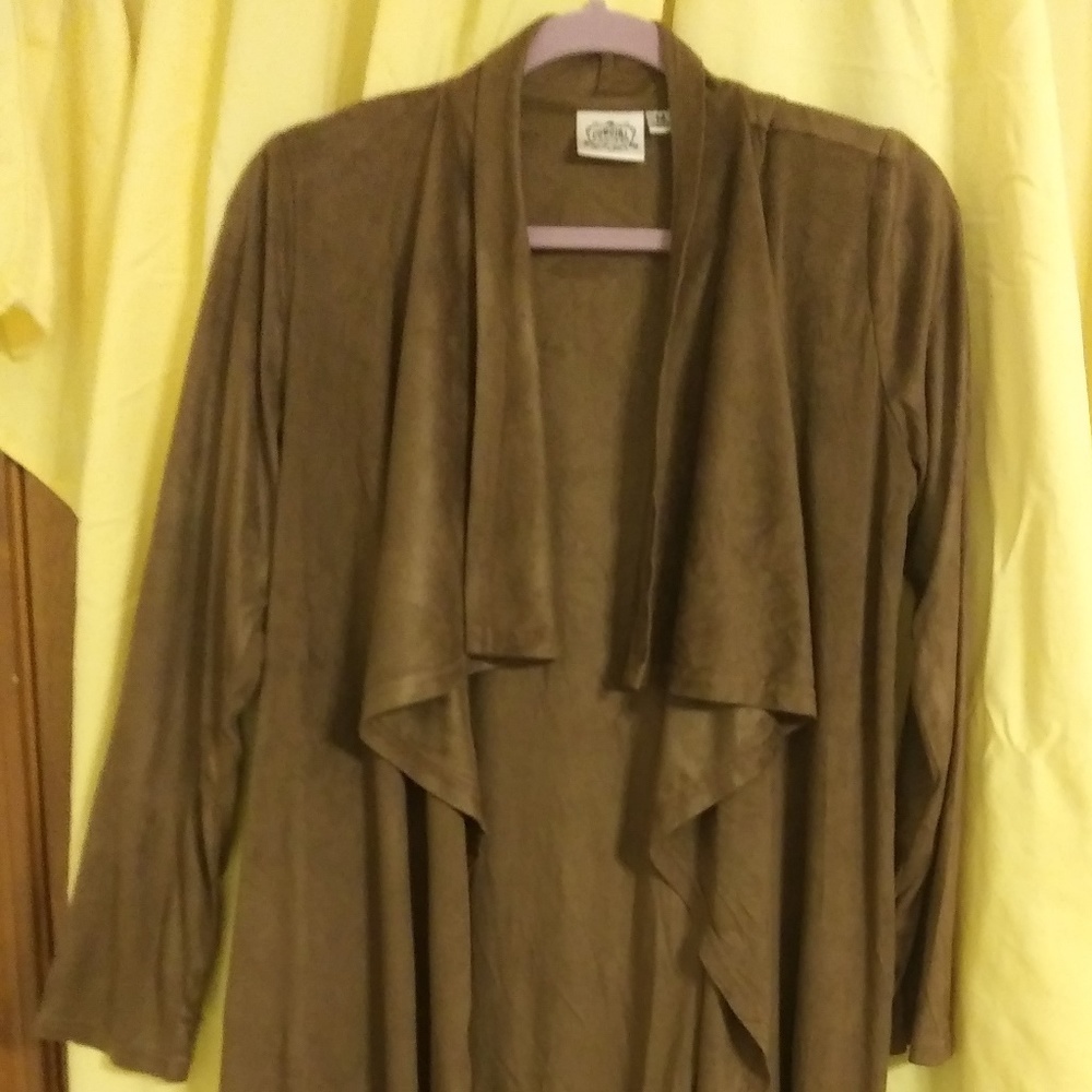 COWGIRL JUSTICE FRINGED COVER UP SIZE MEDIUM